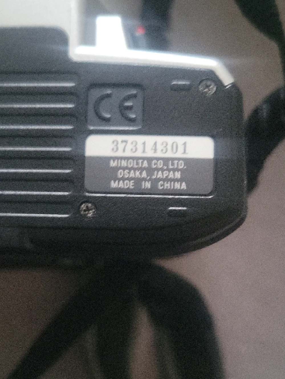 EUC Minolta Dynax 5 35mm Camera With Carrying Case